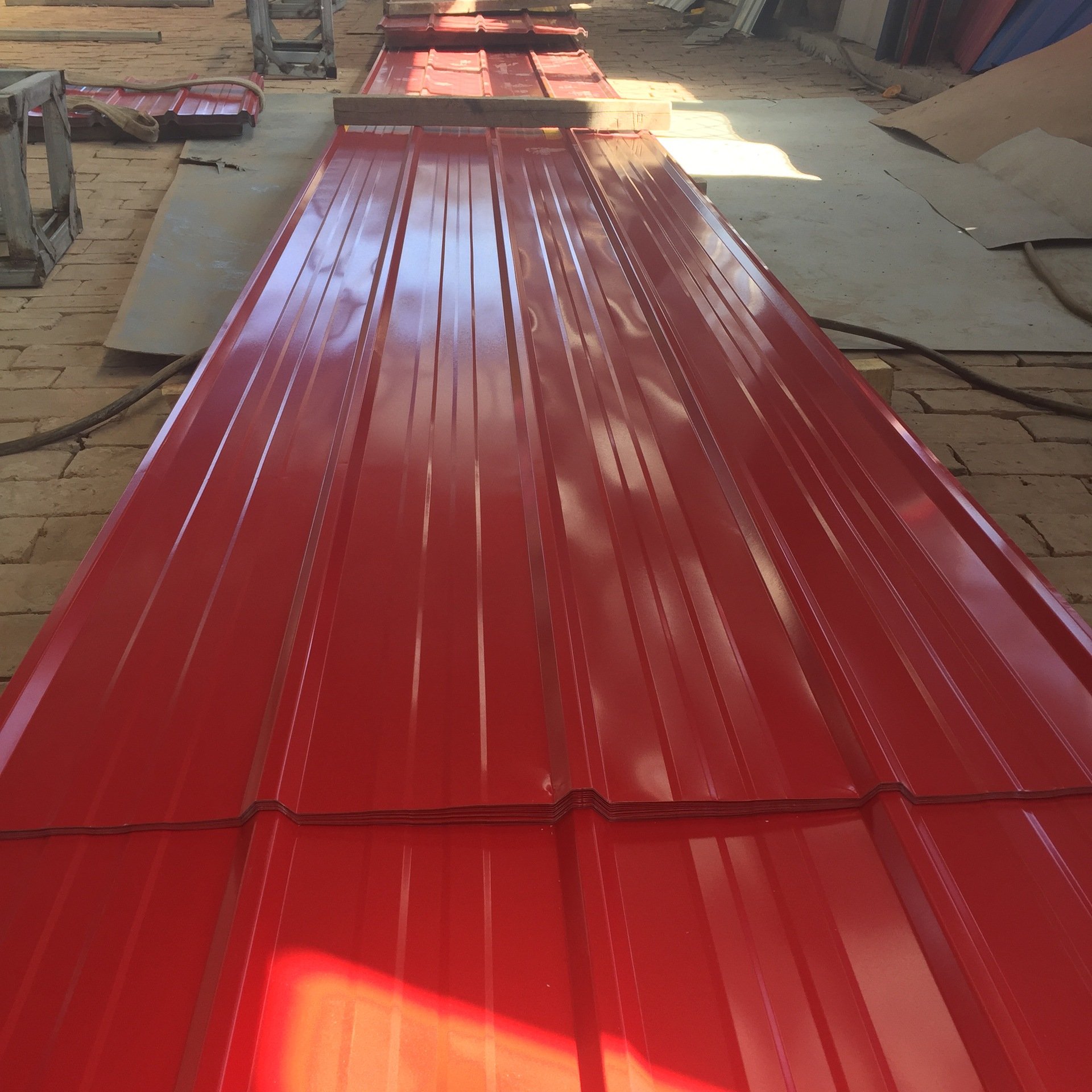 Zinc Coated Galvanized Roofing Sheet Color Coated Corrugated Steel Sheet Metal Roofing Sheet