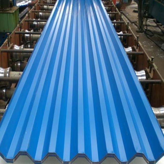 Color coated roofing 4ft x 8ft sheets corrugated galvanized steel sheet insulated zink roof sheets