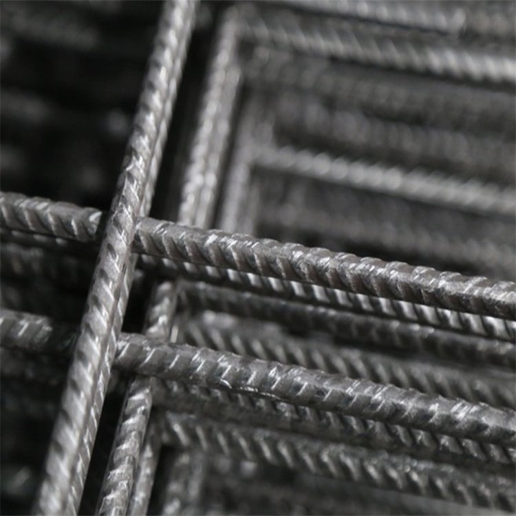 High strength welded steel reinforcement panel customization 8mm 10mm 12mm black steel mesh for bridges