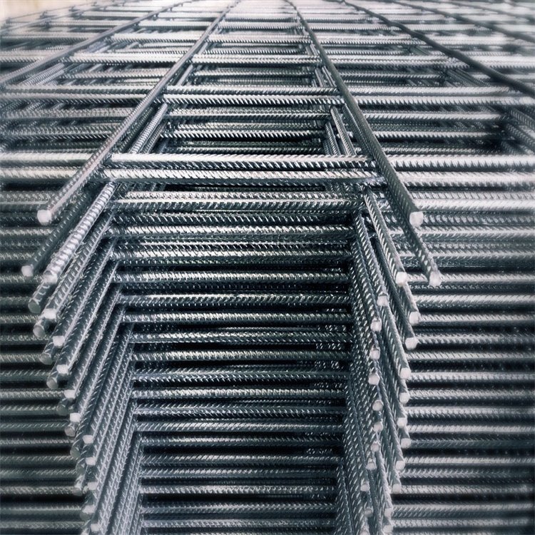 High strength welded steel reinforcement panel customization 8mm 10mm 12mm black steel mesh for bridges