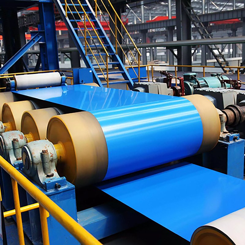 Low-cost factory strict testing quality assurance color coated cold rolled galvanized steel coil