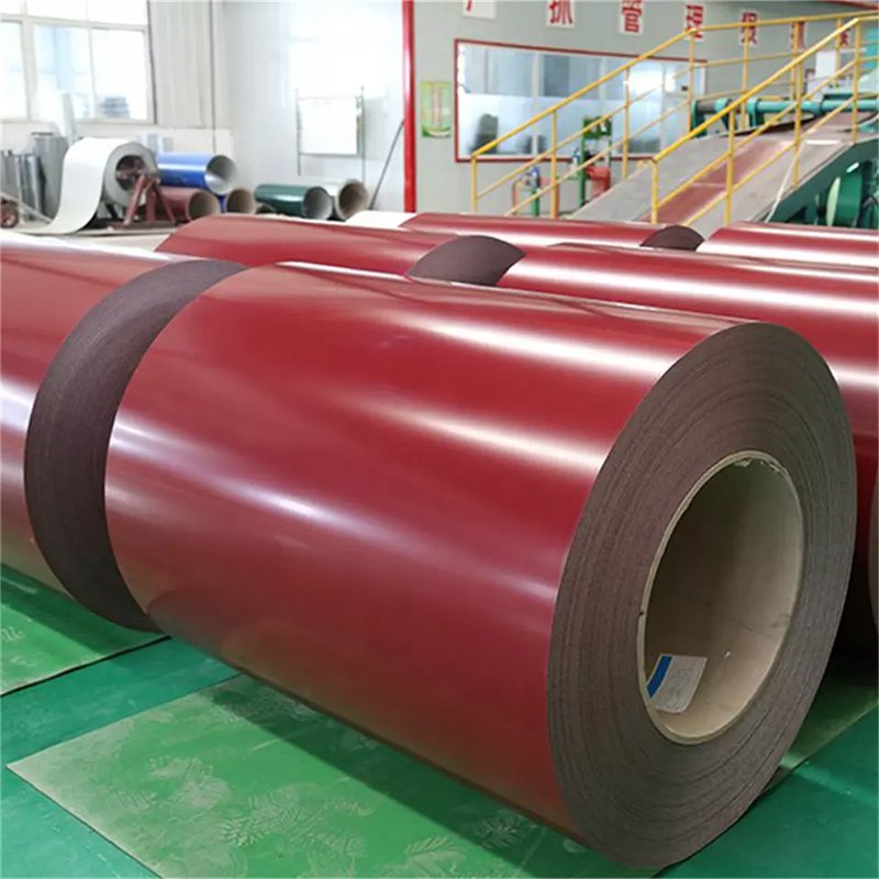 Low-cost factory strict testing quality assurance color coated cold rolled galvanized steel coil