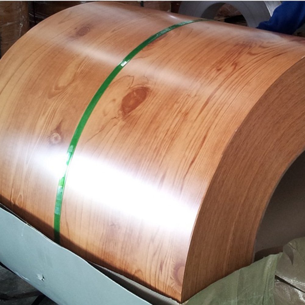 Hot sale wooden color coated ppgi Iron bobina prime prepainted galvanized steel coil for roofing sheet