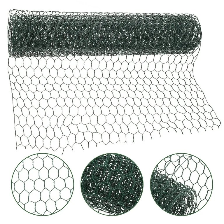 Customized Size Poultry Wire Netting Hexagonal Galvanized Mesh Garden Fence Barrier for Pet hexagonal wire netting