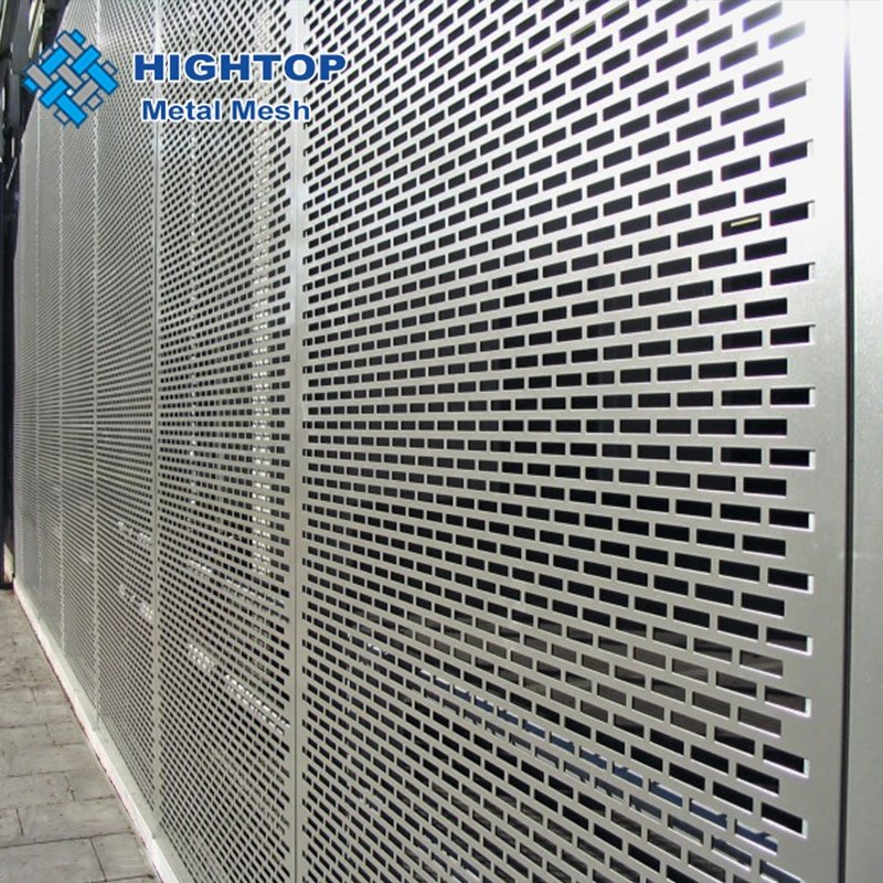 Aluminum Perforated Sheets Plates Suppliers Custom Size Decorative Punched Metal Sheet Panels Facade Steel Wire Mesh With Holes