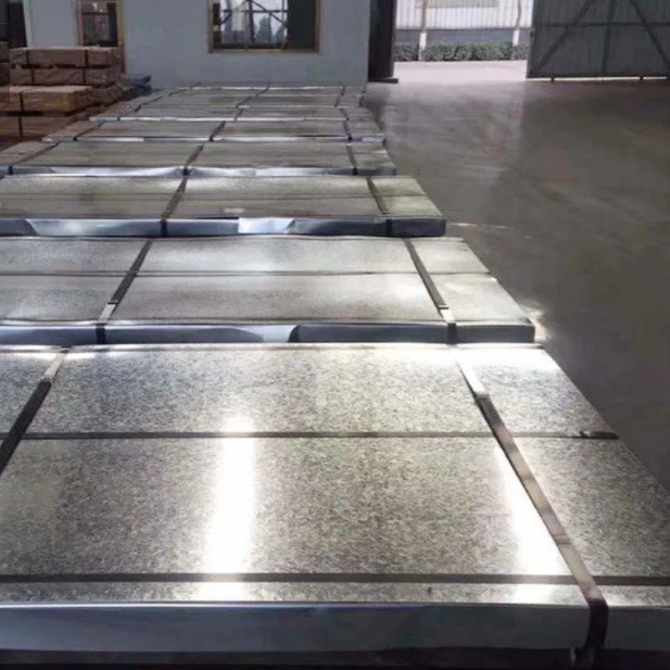 Galvanized corrugated steel roofing sheet