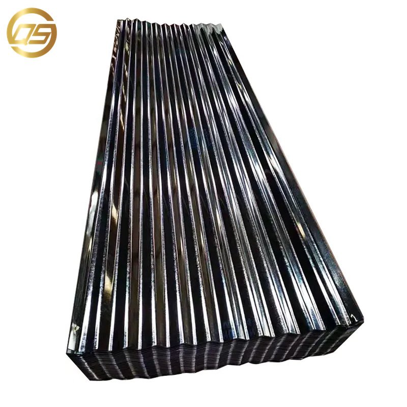 China Manufacturer Factory Metal Galvanized Roof Sheet Zinc Color Coated Corrugated Corrugated Steel Sheet
