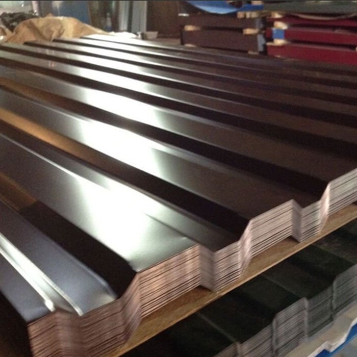 Galvanized Corrugated Sheet Zinc Coated Hot Selling Dx51d DX52 D 4X8 SGCC SPCC 0.3Mm 0.4Mm 0.5Mm Price Sheet Standard Packing JH