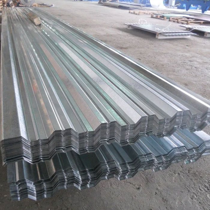 Galvanized Corrugated Sheet Zinc Coated Hot Selling Dx51d DX52 D 4X8 SGCC SPCC 0.3Mm 0.4Mm 0.5Mm Price Sheet Standard Packing JH