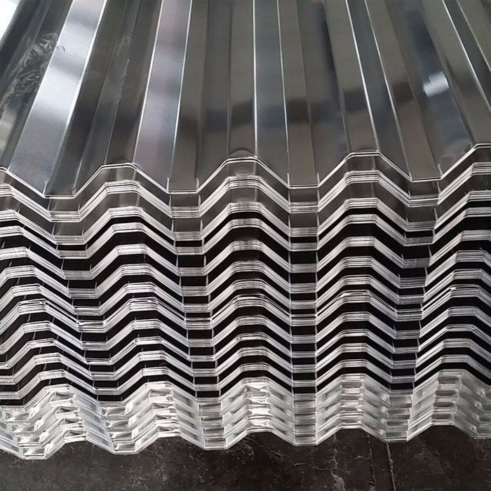 Galvanized Corrugated Sheet Zinc Coated Hot Selling Dx51d DX52 D 4X8 SGCC SPCC 0.3Mm 0.4Mm 0.5Mm Price Sheet Standard Packing JH
