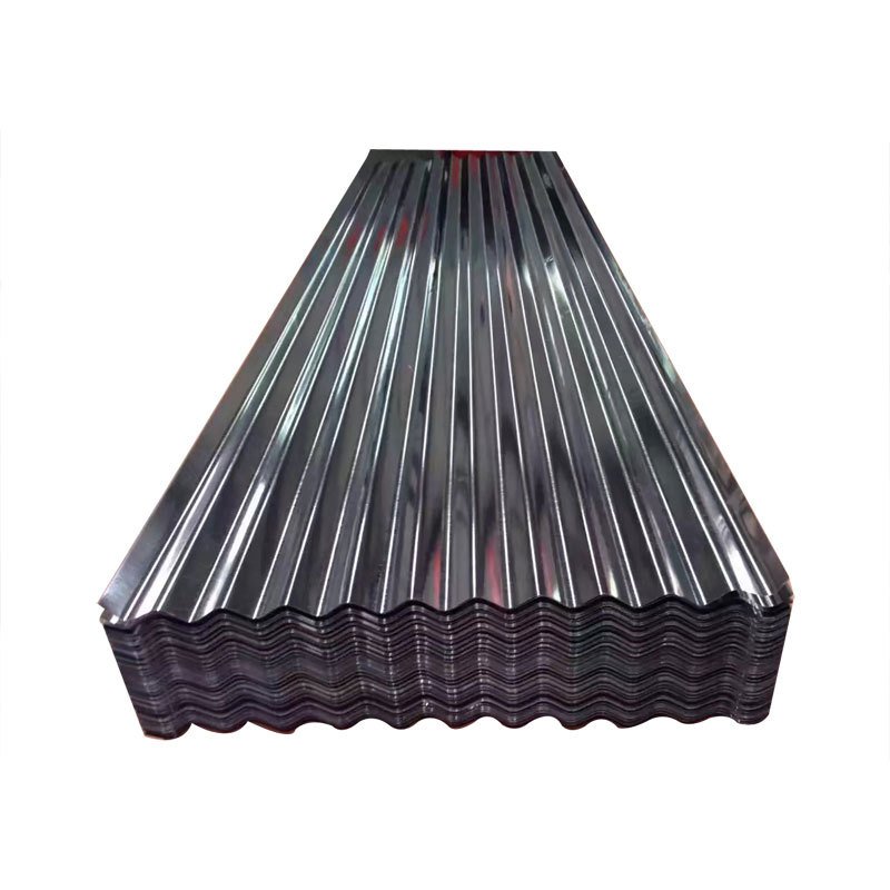 AISI ASTM DIN JIS EN Galvanized Corrugated Sheet Mid Hard Decoiling iron sheets Roofing Regular Spangle Carbon Steel Sheet