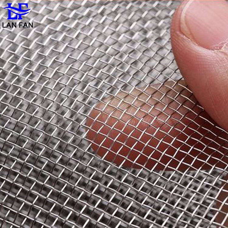 Heavy-Duty Decorative Stainless Steel Wire Mesh Crimped SS Wire Mesh