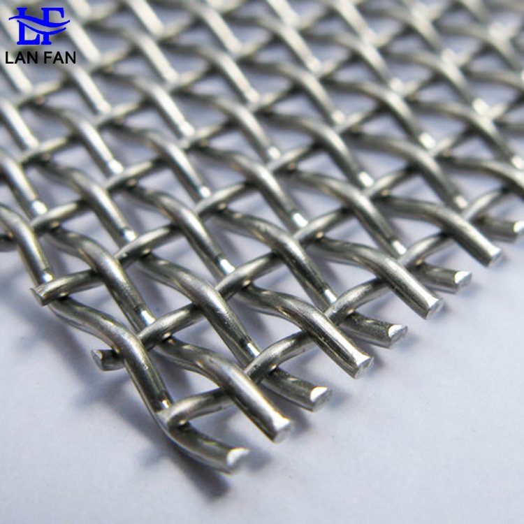 Heavy-Duty Decorative Stainless Steel Wire Mesh Crimped SS Wire Mesh