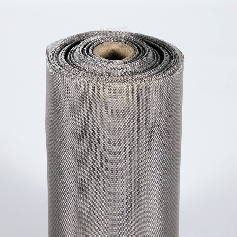304/316 SS Steel Wire Meshes 40/60 80/100/150/200/300/400 Micron Woven Wire Mesh