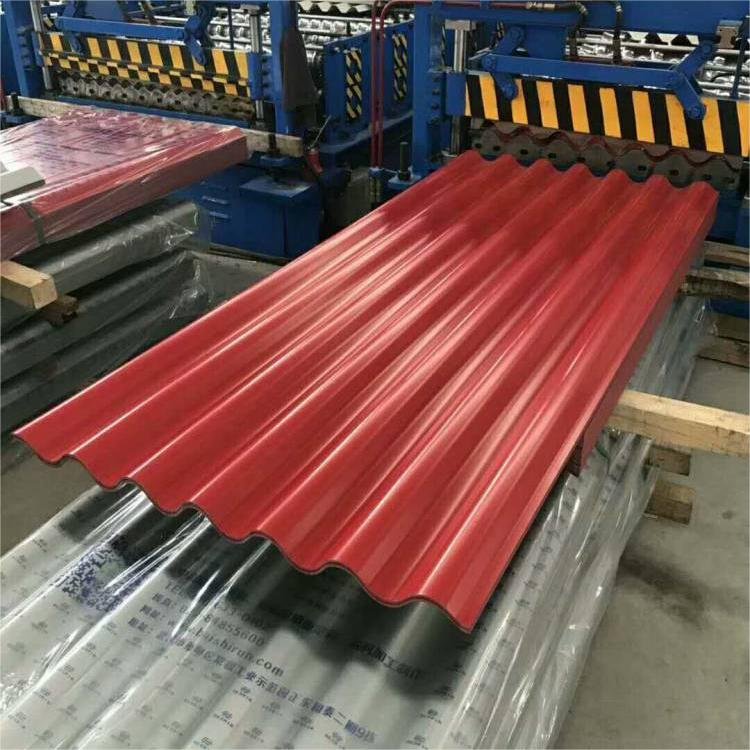 wholesale 0.12-6mm 30-275g/M2 Cold Rolled color ppgi corrugated metal roofing sheet Galvanized Corrugated Roofing Sheets
