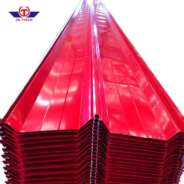 Wholesale Color Coated Metal Roof Tiles PPGI Corrugated Zinc Roofing Sheet