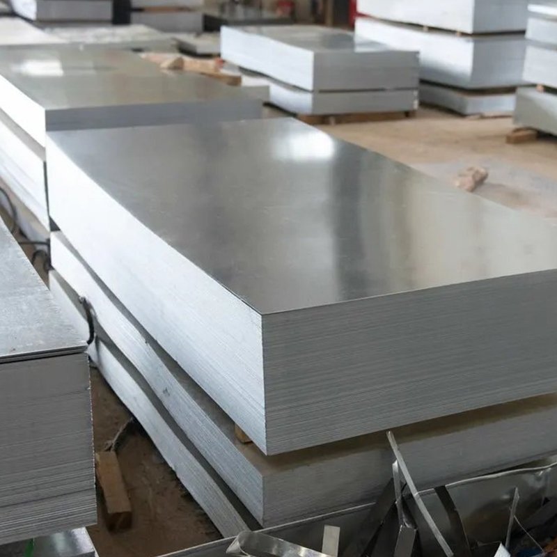 Dx51d Dx52D Dx54D Customized Size Zinc Coated Cold Rolled / Hot Dipped Galvanized Steel Plate / Sheet