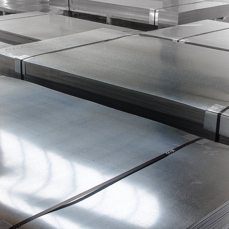 Dx51d Dx52D Dx54D Customized Size Zinc Coated Cold Rolled / Hot Dipped Galvanized Steel Plate / Sheet