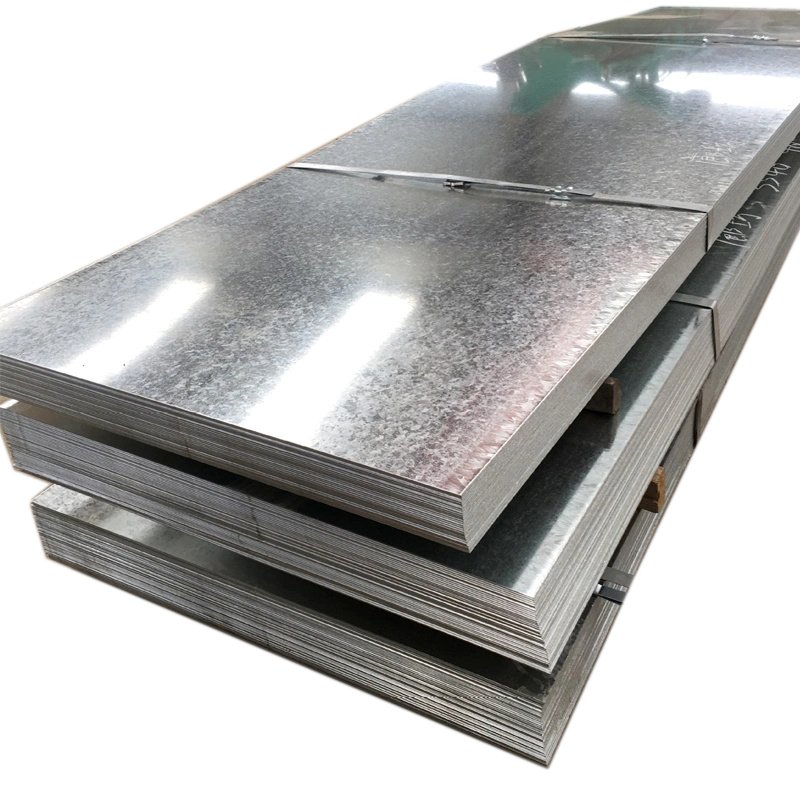 Dx51d Dx52D Dx54D Customized Size Zinc Coated Cold Rolled / Hot Dipped Galvanized Steel Plate / Sheet