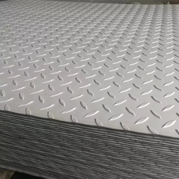 Galvanized Corrugated Steel Sheet TIA Hot Rolled Bulk Surface Checkered Plate Roofing Sheet with 14 Days Hot Paint ASTM Standard