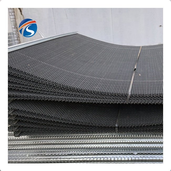 65Mn sand filter mesh stone sieve quarry screen for mine screen mesh