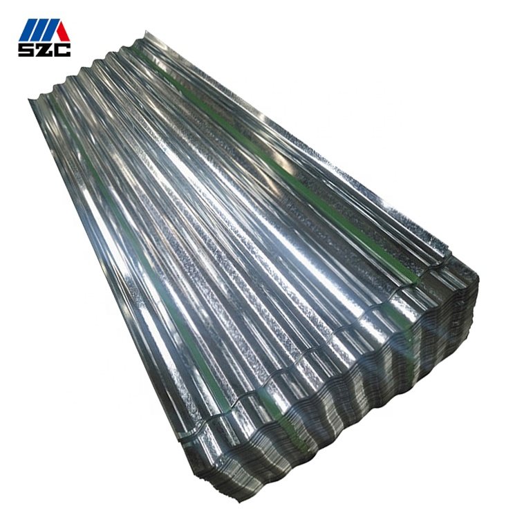 HOT DIPPED DX51D 0.19mm galvanized GI corrugated steel roofing sheet