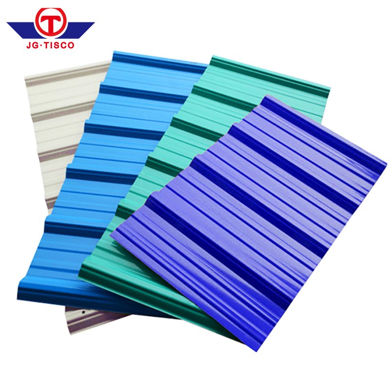 Metal Roofing Customized Galvanized Corrugated color coated steel sheet roofing sheet