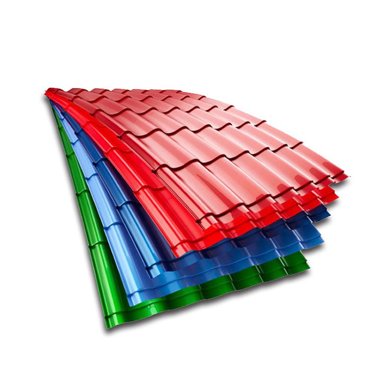 Corrugated Galvanized Curving Roofing Tile Color Steel Shingles Panel Metal Roof