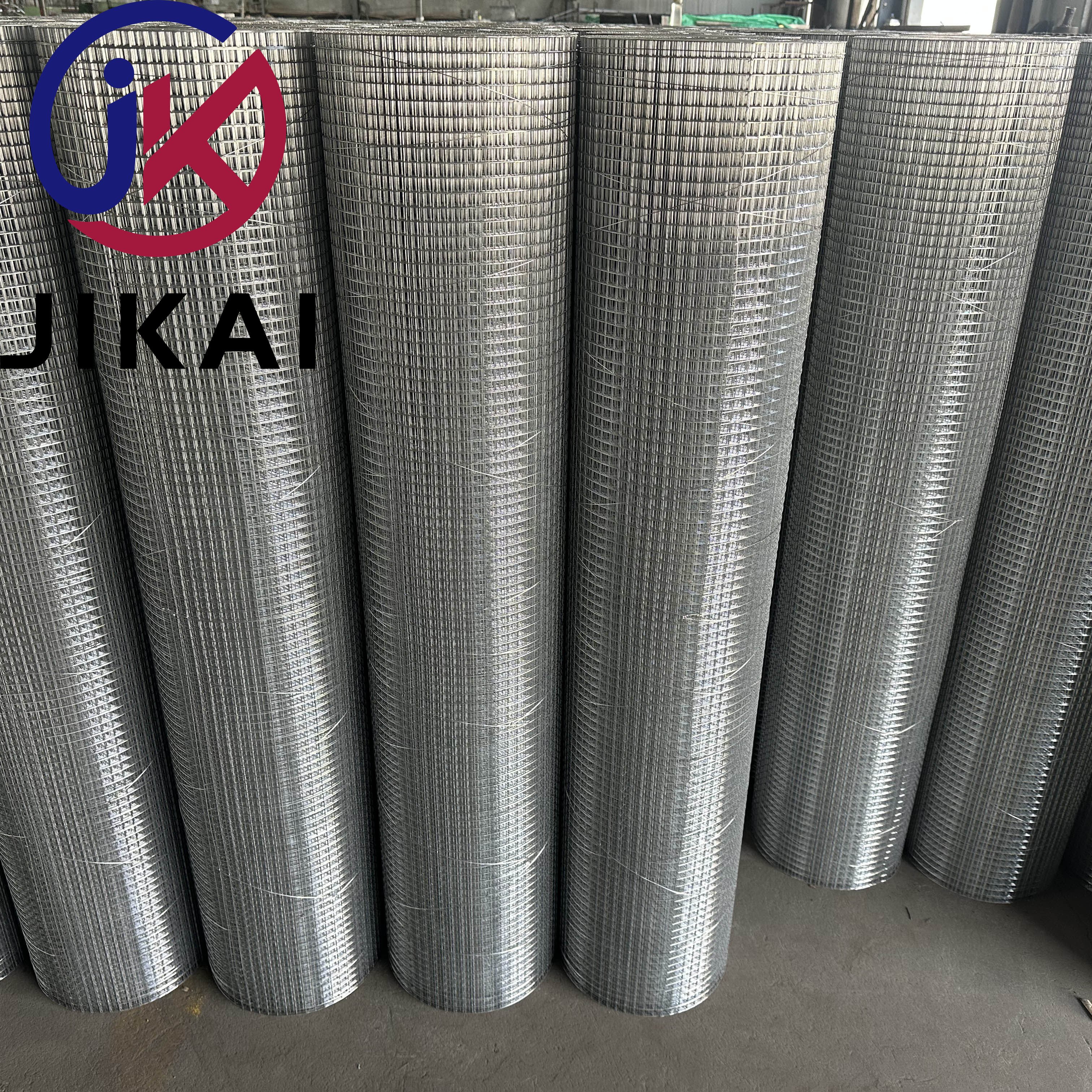 Hot dipped galvanized welded wire mesh roll for fence wire mesh roll for rabbit cage