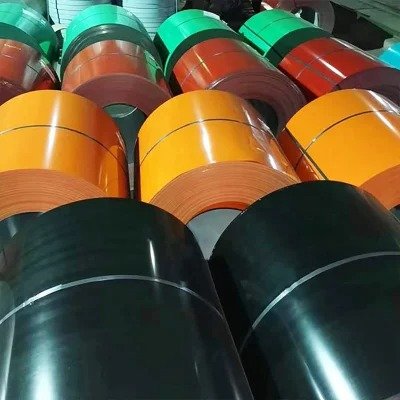 Cheap price china factory z30 z40 z60 ppgi color coated and prepainted zinc galvanized steel coil for metal roofing