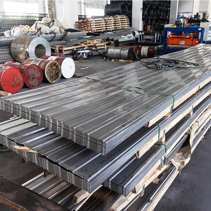 Zinc Coated Galvanized Roofing Sheet Color Coated Corrugated Steel Sheet Metal Roofing Sheet