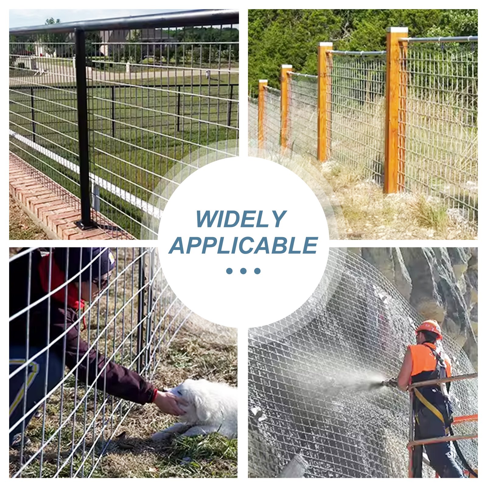 Galvanized Welded Wire Mesh Panel for Construction Industry