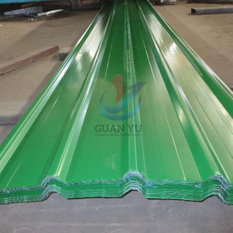 Low Price 4ft x 8ft sheets corrugated galvanized steel sheet 32 gauge ppgi color roofing sheet