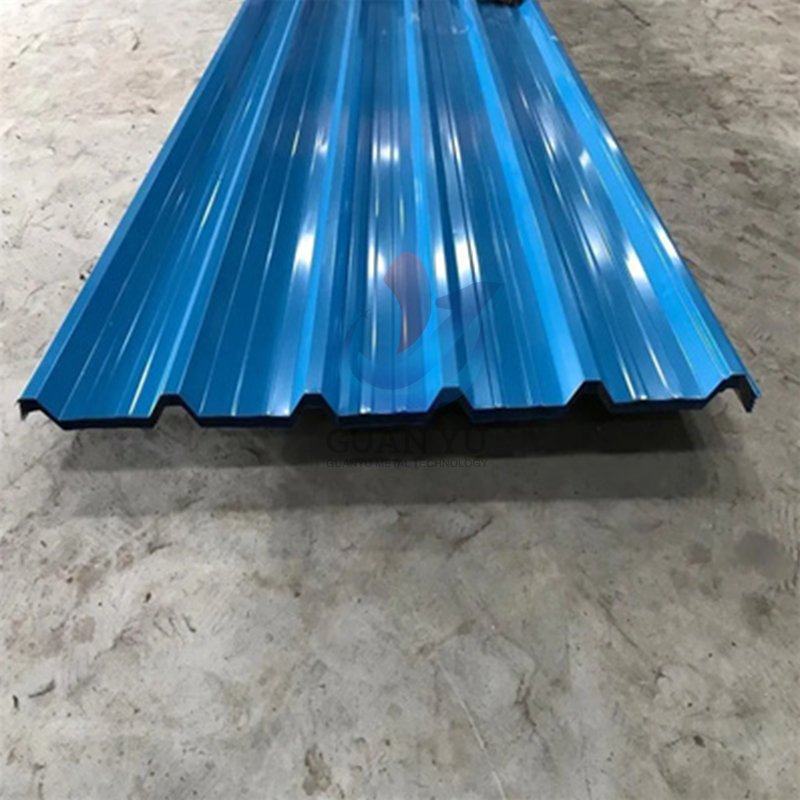 Low Price 4ft x 8ft sheets corrugated galvanized steel sheet 32 gauge ppgi color roofing sheet
