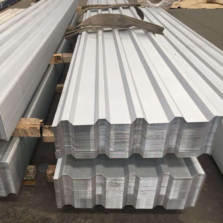 Building Materials Hot Dip GI Metal Zinc Coated Colorful Steel Roofing Sheet Iron Galvanized Corrugated Plate Dx54d