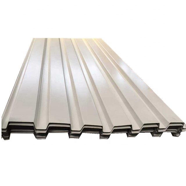 Building Materials Hot Dip GI Metal Zinc Coated Colorful Steel Roofing Sheet Iron Galvanized Corrugated Plate Dx54d