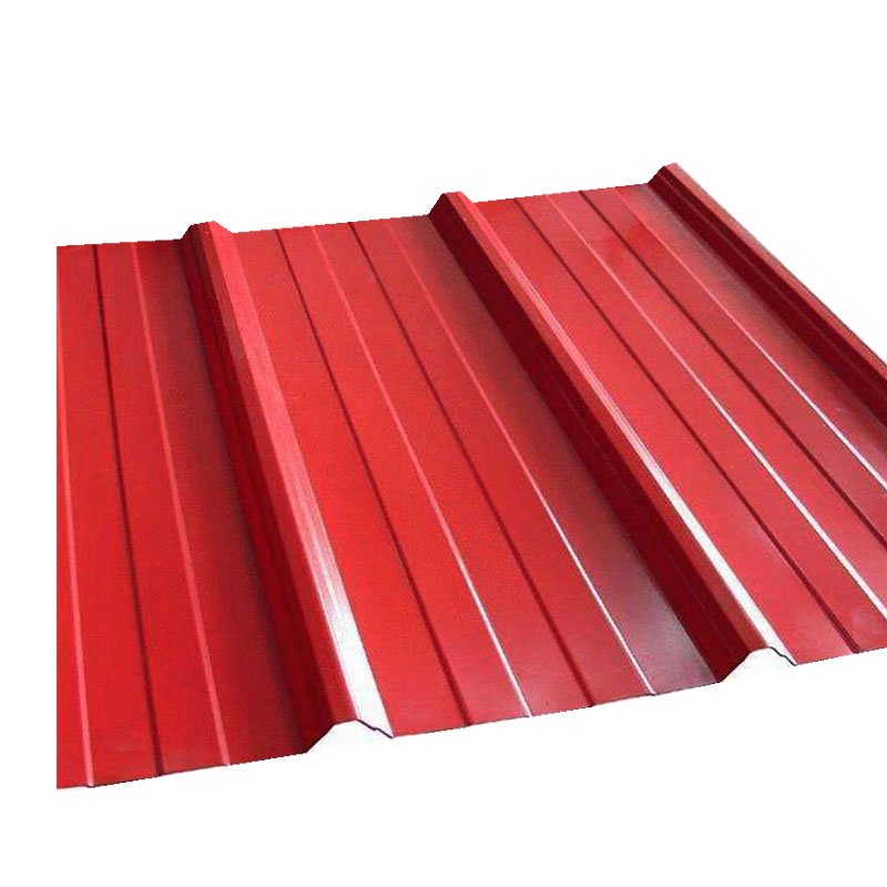 Long Span Colored Coated Galvanized Corrugated Steel Iron Roofing Sheets Gi Sheet for Construction