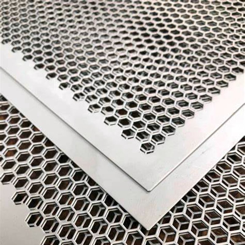 1mm thickness Perforated metal mesh sheet Galvanized perforated mesh plate/punching metal sheet for Architectural decoration