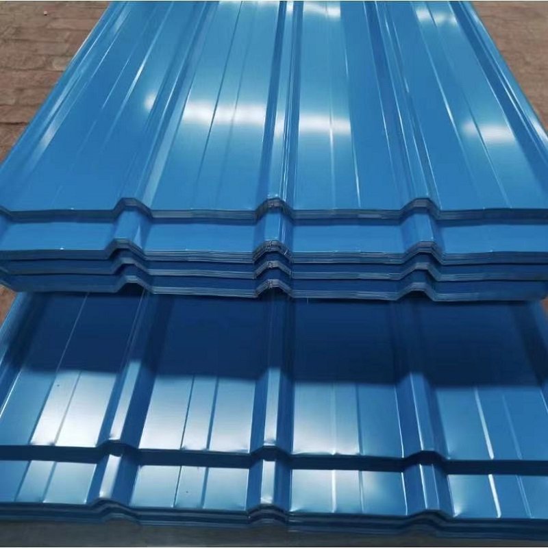 color coated galvanized steel corrugated roofing sheet as astm a527 a526 g90 z275