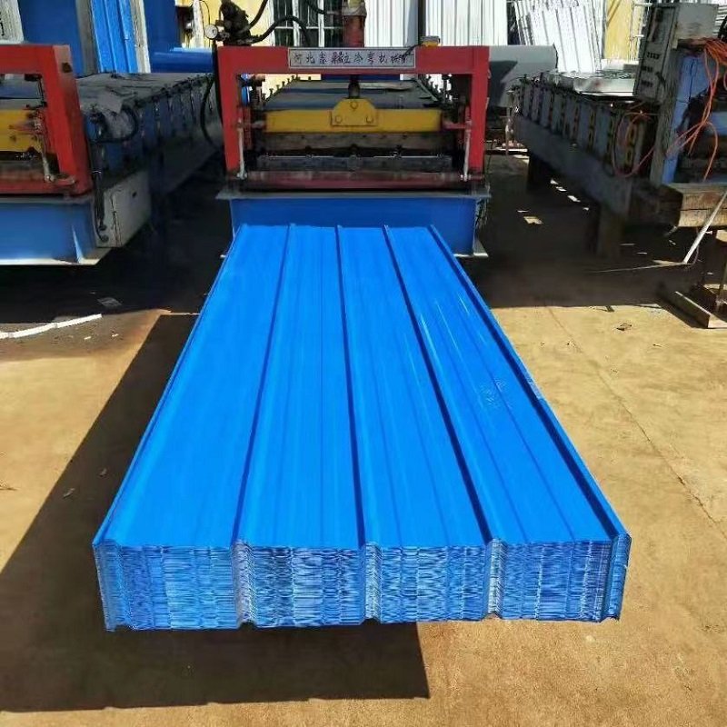 color coated galvanized steel corrugated roofing sheet as astm a527 a526 g90 z275