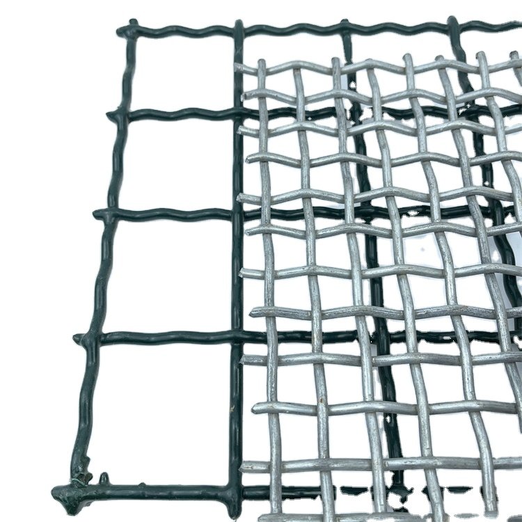 3x3 mesh 304 ss 316 Woven Metal stainless steel wire crimped mesh