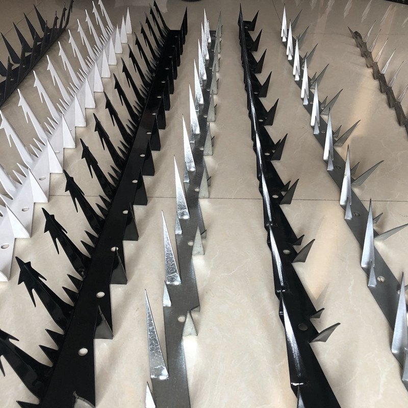 wholesale factory product 1.25M Anti climbing wall spikes/security wall spikes razor barbed wire