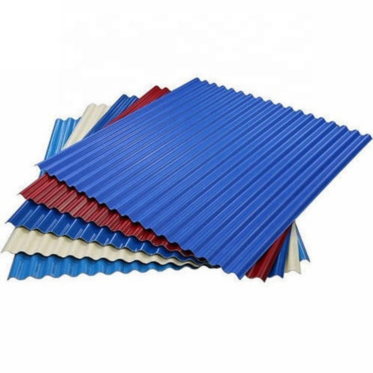 A36 Zinc Coating Gi and Colored Corrugated Steel Roofing Sheet