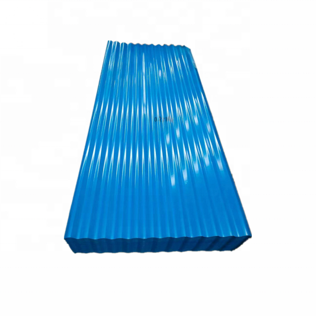 A36 Zinc Coating Gi and Colored Corrugated Steel Roofing Sheet