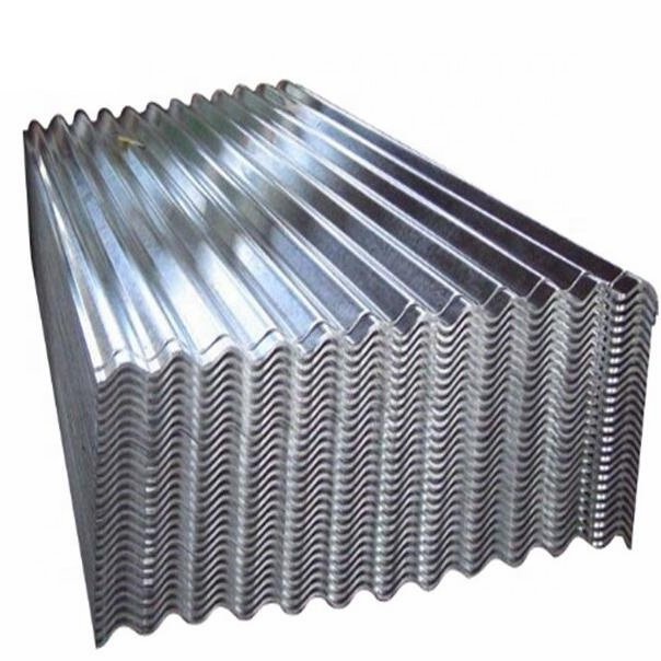 A36 Zinc Coating Gi and Colored Corrugated Steel Roofing Sheet