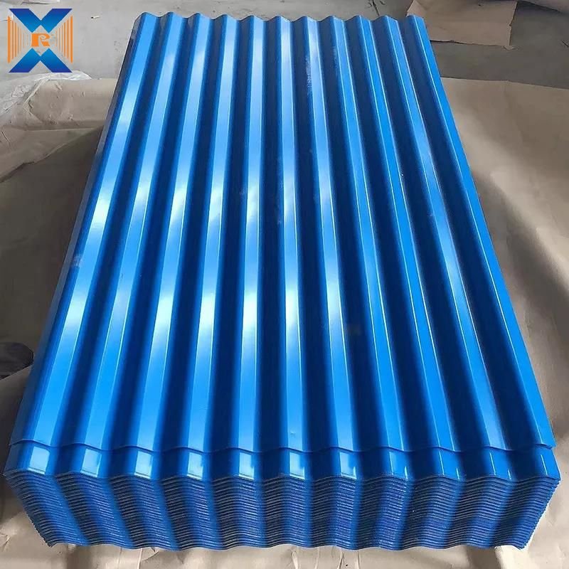 Prepainted PPGI PPGL Corrugated Steel Roofing Sheet Color Coated Galvanized Roofing