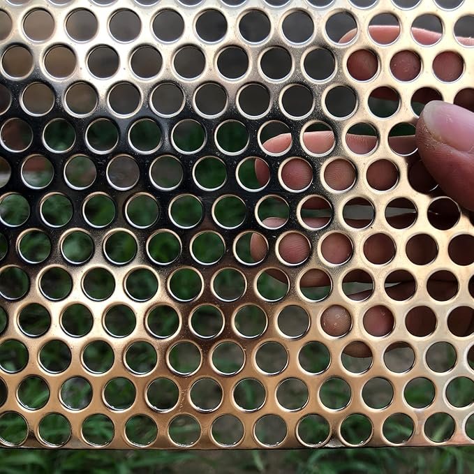 High Quality Stainless Steel Hexagonal/Round Hole Perforated Metal Sheet Aluminium Metal Screens For Decoration
