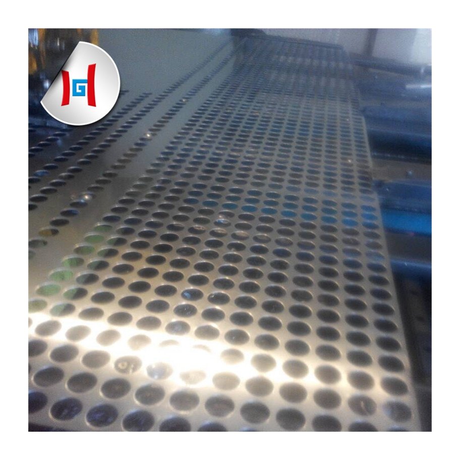 punched coin screen sheet perforated iron plates prices