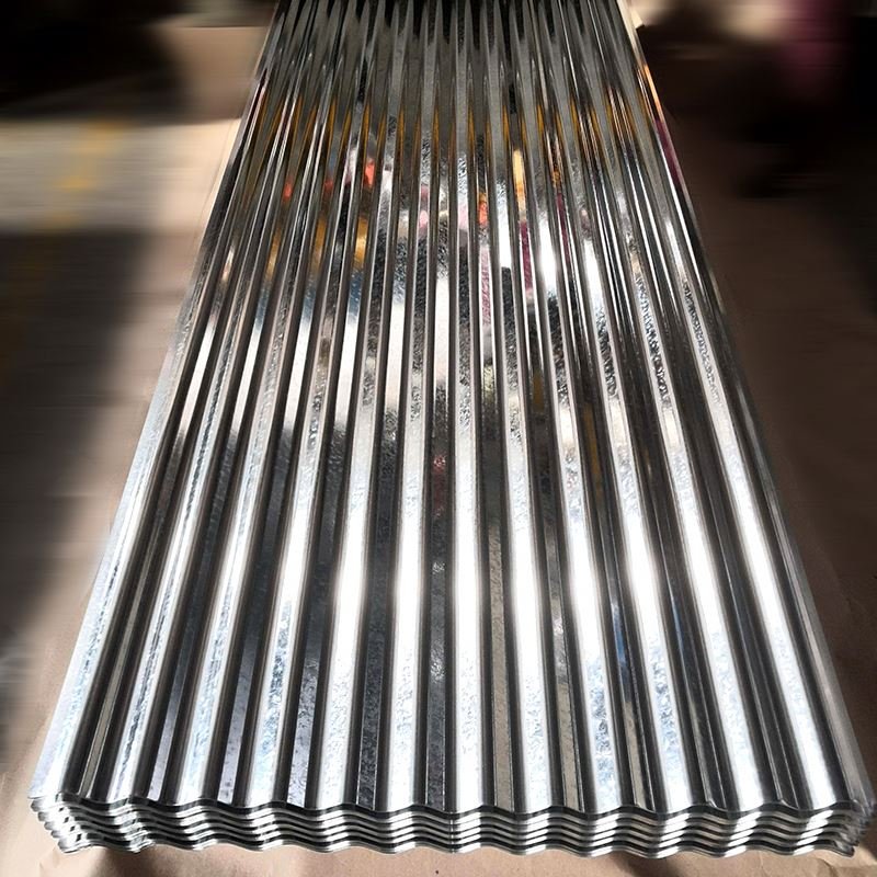 Cheap price Standard size zinc Galvanized iron GI Galvalume PPGI PPGL roofing sheet corrugated steel plate