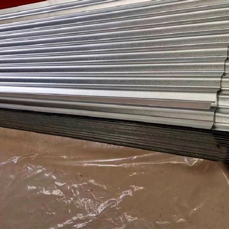 Cheap price Standard size zinc Galvanized iron GI Galvalume PPGI PPGL roofing sheet corrugated steel plate